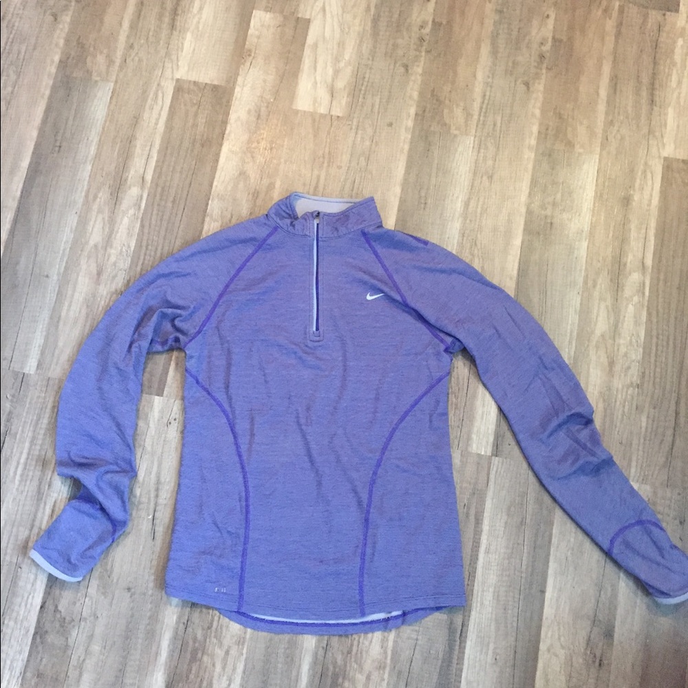 Nike quarter zip athletic sweater, M